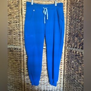 Figs Royal Blue Zamora Jogger scrub Pants